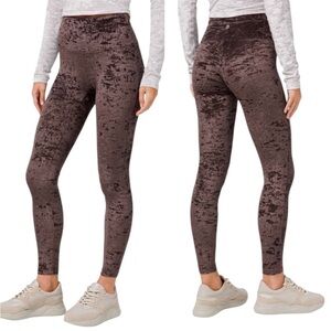 Lululemon Wunder Lounge High-Rise Tight 28" Velvet French Press Brown Size 4